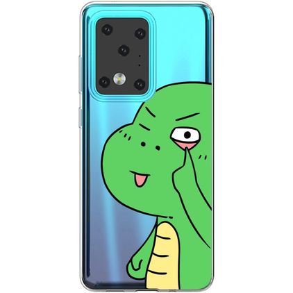 Mobigear Design Samsung Galaxy S20 Ultra Hülle Flexibles TPU Backcover - Dino