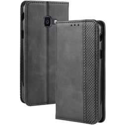 Mobigear Sensation Samsung Galaxy Xcover 4s Hülle Klapphülle Geldbörse - Schwarz