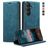 CaseMe 013 Samsung Galaxy S26 Klapphülle Portemonnaie - Blau