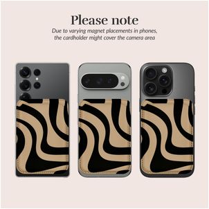 MIO Kartenetui - 3 Karten - MagSafe Kompatibel - Swirl