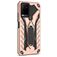 Mobigear Armor Stand Vivo Y33s Hülle Hardcase Backcover Stoßfest mit Ständer - Roségold