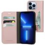 Mobiparts Classic Wallet iPhone 13 Pro Hülle Klapphülle Geldbörse - Pink