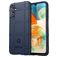 Mobigear Rugged Shield Samsung Galaxy A14 Hülle Flexibles TPU Backcover Stoßfest - Blau