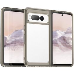 Mobigear Crystal Google Pixel Fold Hülle Hardcase Backcover - Grau