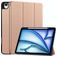 Mobigear Tri-Fold iPad Air 13 Zoll (2024) Hülle Klapphülle + Stifthalter - Roségold