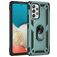 Mobigear Armor Ring Samsung Galaxy A53 Hülle Hardcase Backcover Stoßfest mit Ringhalter - Grün