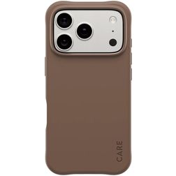 CARE by PanzerGlass Fashionable iPhone 17 Pro Silikon MagSafe Hülle Backcover - Espresso