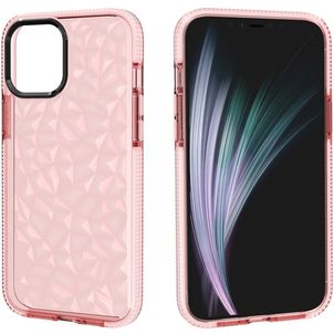 Mobigear Diamond iPhone 12 Pro Max Hardcase Backcover - Pink