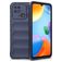 Mobigear Bumpy Xiaomi Redmi 10C Hülle Flexibles TPU Backcover - Dunkelblau