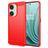 Mobigear Brushed OnePlus Nord 3 Hülle Flexibles TPU Backcover - Rot