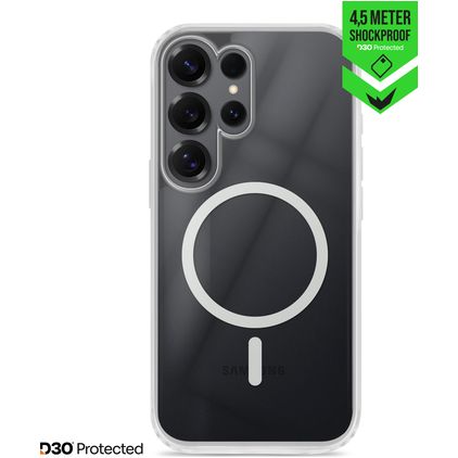 Striker X-Core Xtreme Impact Durchsichtig Samsung Galaxy S25 Ultra MagSafe Hülle Hardcase Backcover Stoßfest - Transparent