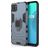 Mobigear Armor Ring Realme C11 (2020) Hülle Hardcase Backcover Stoßfest mit Ringhalter - Blau