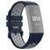 Mobigear Sport Plus Buckle Silikon Fitbit Charge 4 Armband Dornschließe - Dunkelblau
