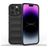 Mobigear Bumpy iPhone 15 Pro Max Hülle Flexibles TPU Backcover - Schwarz