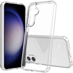 Mobigear Crystal Durchsichtig Samsung Galaxy S23 FE Hülle Hardcase Backcover - Transparent