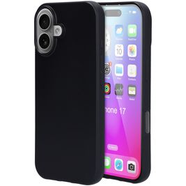 Mobiparts Classic iPhone 17 Hülle Flexibles TPU Backcover - Schwarz