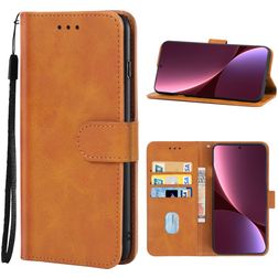 Mobigear Wallet Xiaomi 12 Lite Hülle Klapphülle Geldbörse - Braun