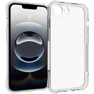Mobigear Cushion Durchsichtig iPhone 17e Hülle Flexibles TPU Backcover - Transparent