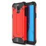 Mobigear Outdoor Samsung Galaxy J6 (2018) Hülle Hardcase Backcover Stoßfest - Rot