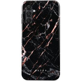 Burga Tough Samsung Galaxy A15 Hülle Hardcase Backcover Stoßfest - Rose Gold Marble