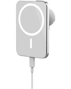 Mobigear Square MagSafe Autohalterung Lüftungsgitter Magnetisch Universal - Weiß