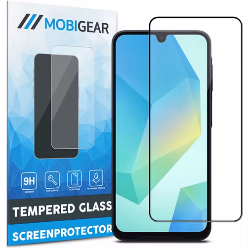 Mobigear Premium Samsung Galaxy A16 Panzerglas Gehärtetes Glas Displayschutz - Hüllenfreundlich