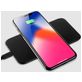 Mobigear Plateau es Ladegerät Qi Wireless 5W 1A - Schwarz