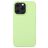 Mobigear Rubber Touch iPhone 14 Pro Max Silikon Hülle Backcover - Limette