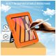 Mobigear Ruggedized iPad 6 (2018) Hülle EVA Schaum Backcover + Ständer - Orange