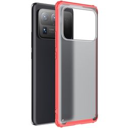 Mobigear Shockproof Xiaomi Mi 11 Ultra Hülle Hardcase Backcover Stoßfest - Rot