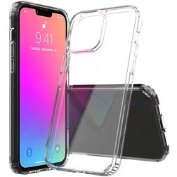 Mobigear Crystal Transparent iPhone 13 Pro Max Hardcase Backcover - Transparent