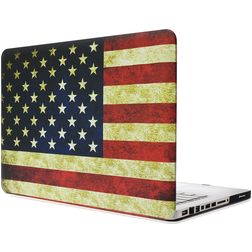 Mobigear Design MacBook Pro 13 Zoll (2008-2012) Hardshell Hülle Laptop Cover MacBook Case - US Flag - Modell A1278