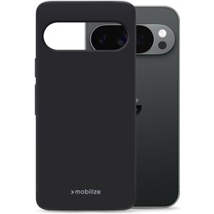 Mobilize Rubber Gelly Google Pixel 11 Pro Hülle Flexibles TPU Backcover - Schwarz