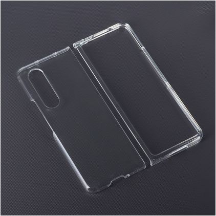 Mobigear Crystal Durchsichtig Samsung Galaxy Z Fold 3 Hülle Hardcase Backcover - Transparent