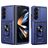Mobigear Armor Ring Cam Slide Samsung Galaxy Z Fold 7 Hülle Hardcase Backcover Stoßfest mit Ringhalter und Kamera Slider - Blau