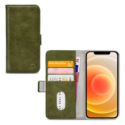 Mobilize Elite Gelly iPhone 12 Hülle Klapphülle - Grün
