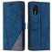 Mobigear Rhombus Samsung Galaxy Xcover 7 Hülle Klapphülle Geldbörse - Blau