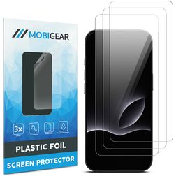 Mobigear iPhone 18 Pro Displayschutz Schutzfolie - Hüllenfreundlich (3er Pack)