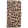 Mobigear Leopard iPhone 7 Hülle Klapphülle Geldbörse - Gelb