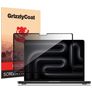 GrizzlyCoat MacBook Pro 16 Zoll (2021-2026) Displayschutz Privacy Schutzfolie - Hüllenfreundlich - Schwarz