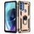 Mobigear Armor Ring Motorola Moto G71 5G Hardcase Backcover Shockproof mit Ringhalter - Gold