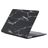Mobigear Marble MacBook Air 13 Zoll (2018-2020) Hardcase Hülle MacBook Case - Schwarz - Model A1932 / A2179 / A2337