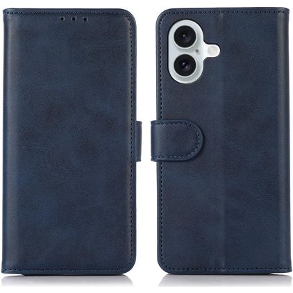 Mobigear Wallet iPhone 17 Hülle Klapphülle Geldbörse - Blau