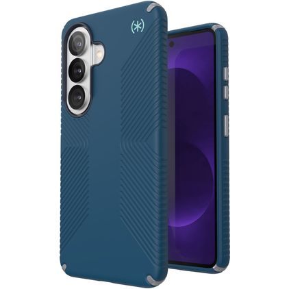 Speck Presidio2 Grip Samsung Galaxy S26 MagSafe Hülle Hardcase Backcover Stoßfest - Coastal Blue