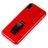 Mobigear Rubber Ring iPhone XS Max Hülle Hardcase Backcover mit Ringhalter - Rot