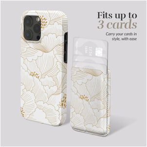 MIO Kartenetui - 3 Karten - MagSafe Kompatibel - Roses