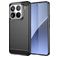 Mobigear Brushed Slim Xiaomi 15 Pro Hülle Flexibles TPU Backcover - Schwarz