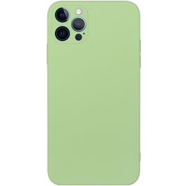 Mobigear Colors iPhone 15 Pro Max Hülle Flexibles TPU Backcover - Grün