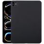 Mobigear Basics Dünne iPad Pro 11 Zoll (2024) Hülle Flexibles TPU Backcover - Schwarz