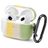 Mobigear Colors Apple AirPods 3 Hülle Silikon (flexibel) - Weiß / Grün / Gelb
